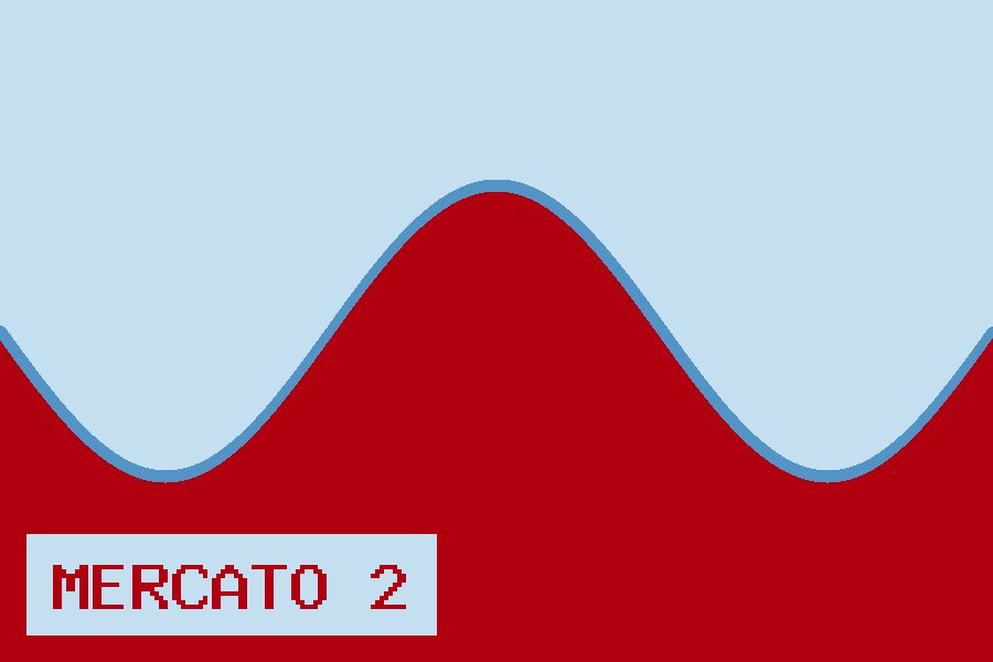 L'insegna di un banco, verniciata a mano.
