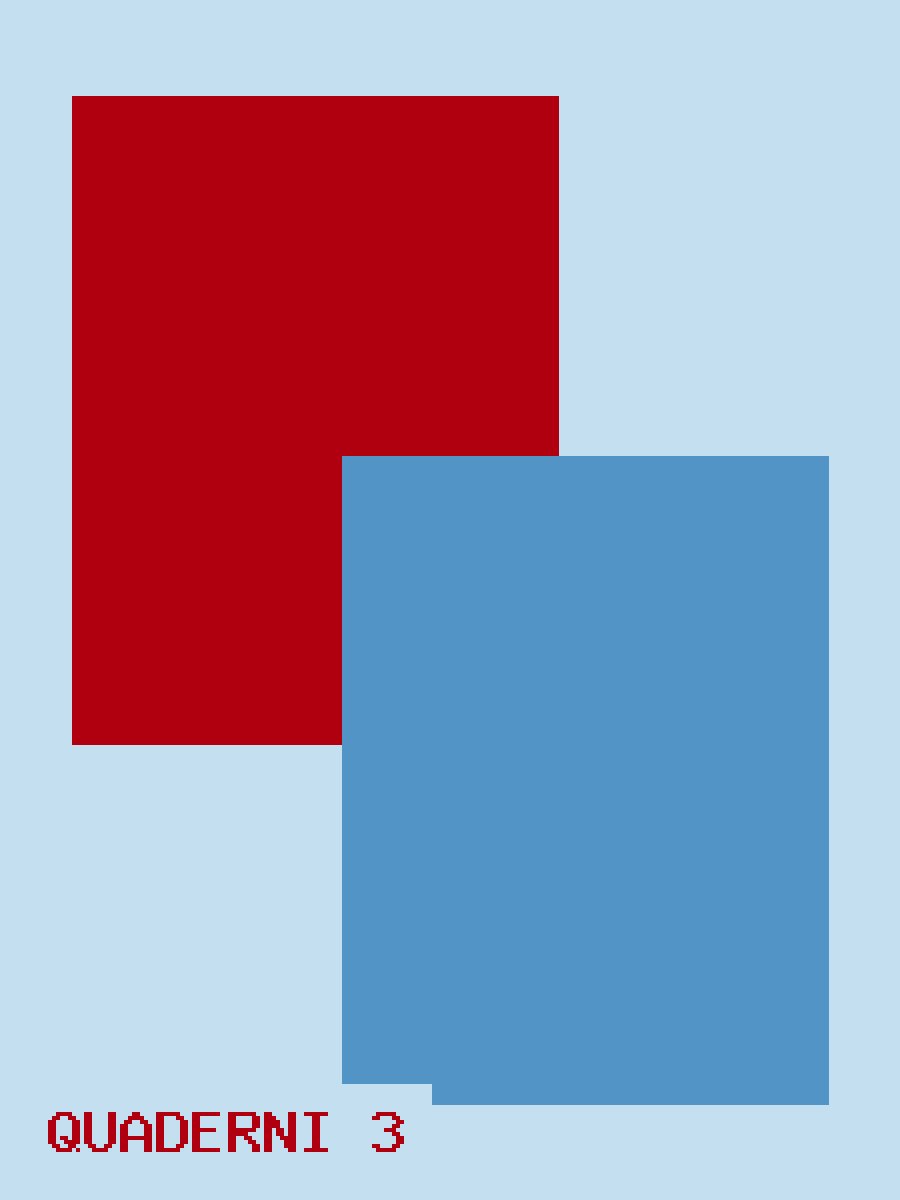 Il frontespizio, uguale in tutta la collana.